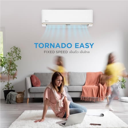 แอร์ผนัง Midea TORNADO EASY 18200 บีทียู (ไม่รวมติดตั้ง)_3